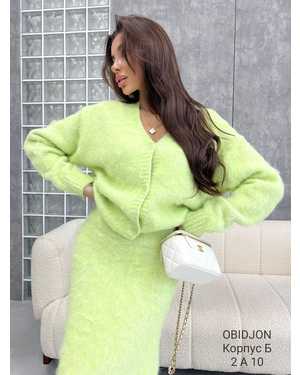 ЖЕНСКИЙ КОСТЮМ ДВОЙКА ТКАНЬ АЛЬПАКА