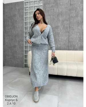 ЖЕНСКИЙ КОСТЮМ ДВОЙКА ТКАНЬ АЛЬПАКА