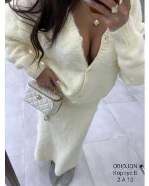 ЖЕНСКИЙ КОСТЮМ ДВОЙКА ТКАНЬ АЛЬПАКА