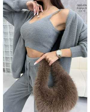 ЖЕНСКИЙ КОСТЮМ ТРОЙКА ТКАНЬ МЯГКАЯ ПРЕМИАЛЬНАЯ ТКАНЬ