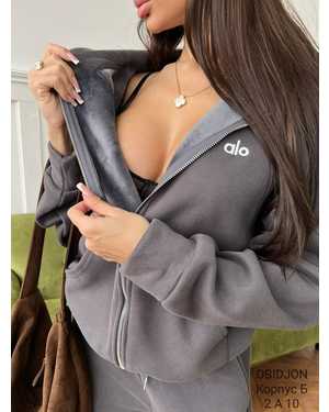 ЖЕНСКИЙ КОСТЮМ ТКАНЬ УТЕПЛЁННЫЙ С НАЧЕСОМ