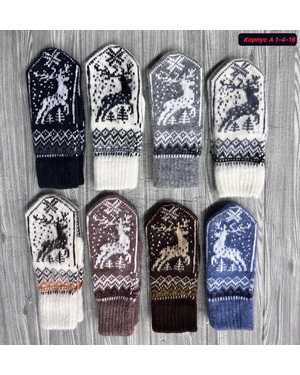 Женские варежки Вязаные овечья шерсть без выбора