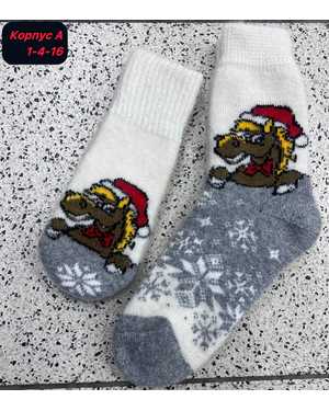 Набор Носки+варежки Вязаные овечья шерсть