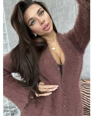 КАРДИГАН ТКАНЬ АЛЬПАКА