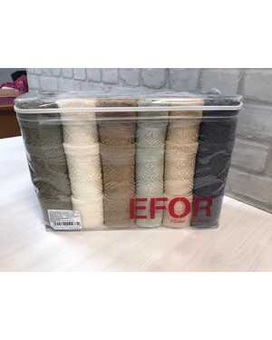 Полотенце махровое. Размер 70/140 см в упаковке 6 шт разные цвета