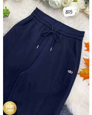 ШТАНЫ ТКАНЬ ТРИКОТАЖ С НАЧЁСОМ