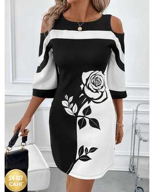 ПЛАТЬЕ ТКАНЬ КРЕПУН СУБЛИМАЦИЯ