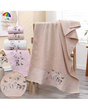 Полотенце махровое. Размер 50/90 см в упаковке 6 шт разные цвета