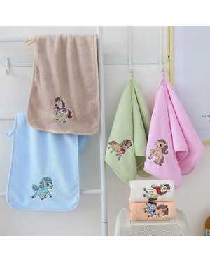 Полотенце Состав микрофибра +Хлопок. Размер 25/50 см в упаковке 20 шт разные цвета