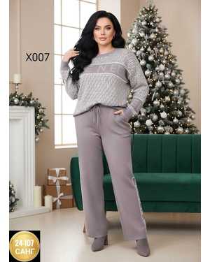 ЖЕНСКИЙ КОСТЮМ ДВОЙКА ТКАНЬ КАШЕМИР