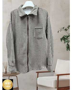 РУБАШКА ТКАНЬ ДРАП С ПОЛНЫМ МЕХОМ