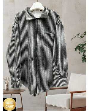 РУБАШКА ТКАНЬ ДРАП С ПОЛНЫМ МЕХОМ