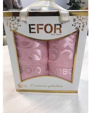 Набор из двух махровых полотенец. Размер 70/140 см, 50/90 см