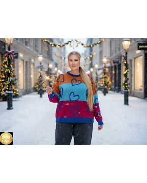 СВИТЕР ТКАНЬ КАШЕМИР ЛАПША