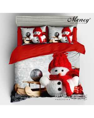 Новогодний Комплект постельного белья с готовым одеялом. Ткань: Сатин Плотность ткани : 130 гр Наполнитель : Полиэфирное микроволокно(возможно замена на похожее)