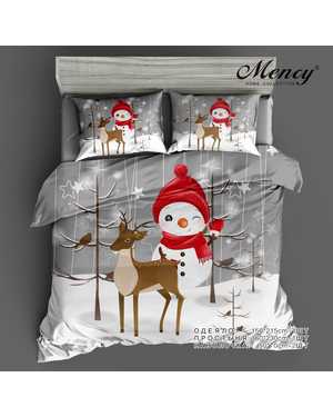 Новогодний Комплект постельного белья с готовым одеялом. Ткань: Сатин Плотность ткани : 130 гр Наполнитель : Полиэфирное микроволокно(возможно замена на похожее)