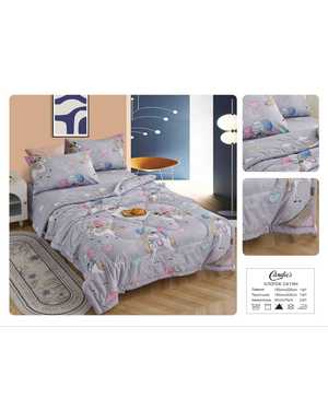 Комплект детского постельного белья с готовым одеялом Состав ткани Хлопок Наполнитель одеяло Шелк(возможно замена на похожее)