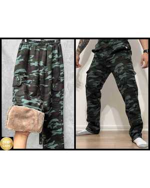 ШТАНЫ ТКАНЬ С МЕХОМ