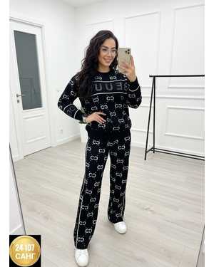 ДВОЙКА ТКАНЬ ВЯЗАНЫЙ КАШЕМИР