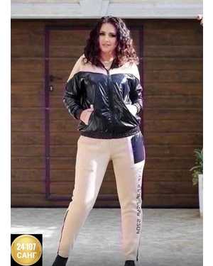 ЖЕНСКИЙ КОСТЮМ ДВОЙКА ТКАНЬ ФЛИС И БОЛОНКА