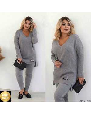 ЖЕНСКИЙ КОСТЮМ ДВОЙКА ТКАНЬ ЛАПША