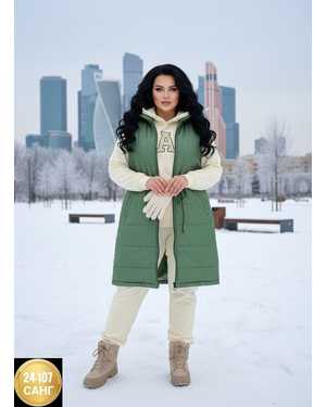 ЖЕНСКИЙ КОСТЮМ ТРОЙКА В РАЗМЕР ТКАНЬ ТРЕХНИТКА НА ФЛИСЕ + БОЛОНЬ