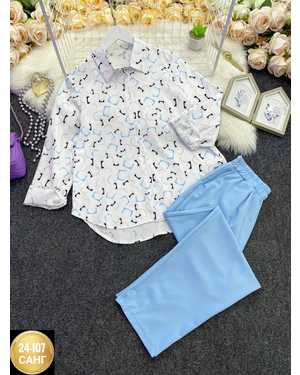 ЖЕНСКИЙ КОСТЮМ ДВОЙКА ТКАНЬ ЛАЙТ СУБЛИМАЦИЯ