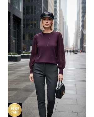 СВИТЕР ТКАНЬ ТЁПЛЫЙ КАШЕМИР ЛАПША