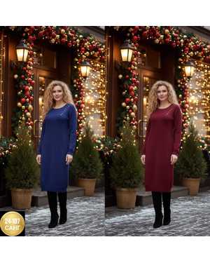 ПЛАТЬЕ ТКАНЬ ВЯЗКА КАШЕМИР