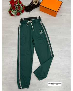 БРЮКИ В РАЗМЕР ТКАНЬ ТРЁХНИТКА ТРИКОТАЖ