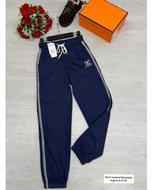 БРЮКИ В РАЗМЕР ТКАНЬ ТРЁХНИТКА ТРИКОТАЖ