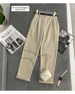 БРЮКИ В РАЗМЕР ТКАНЬ ДРАП