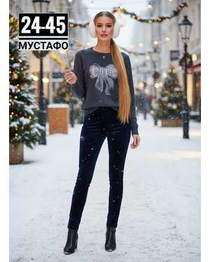 СВИТЕР ТКАНЬ КАШЕМИР АНГОРА