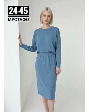 ЖЕНСКИЙ КОСТЮМ ДВОЙКА ТКАНЬ ЛАПША