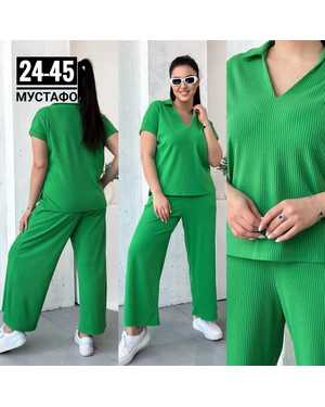 ЖЕНСКИЙ КОСТЮМ ДВОЙКА ТКАНЬ ЛАПША