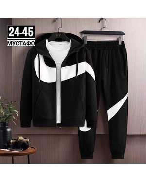 МУЖСКОЙ КОСТЮМ ДВОЙКА ТКАНЬ ФЛИС С НАЧЁСОМ