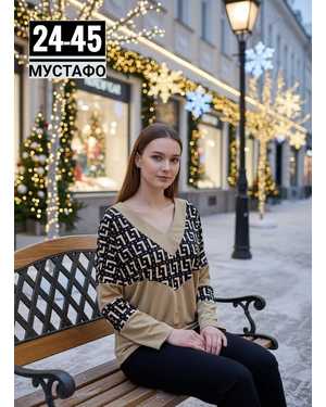 КОФТА ТКАНЬ ТРИКОТАЖ