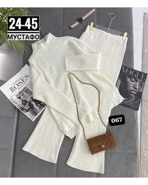 ЖЕНСКИЙ КОСТЮМ ДВОЙКА ТКАНЬ ТЁПЛЫЙ ВЯЗАНЫЕ ЛАПША