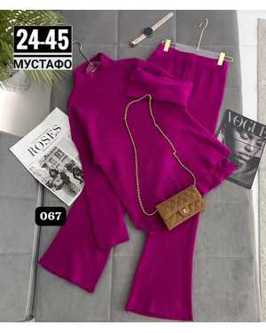 ЖЕНСКИЙ КОСТЮМ ДВОЙКА ТКАНЬ ТЁПЛЫЙ ВЯЗАНЫЕ ЛАПША