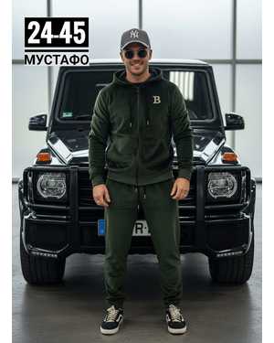 МУЖСКОЙ КОСТЮМ ДВОЙКА ТКАНЬ БАМБУК С НАЧЁСОМ