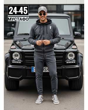 МУЖСКОЙ КОСТЮМ ДВОЙКА ТКАНЬ БАМБУК С НАЧЁСОМ