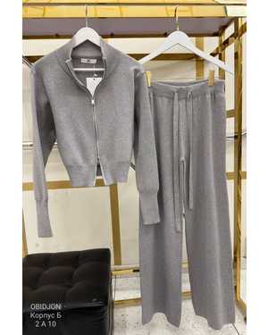 ЖЕНСКИЙ КОСТЮМ ТКАНЬ ВЯЗАНЫЙ