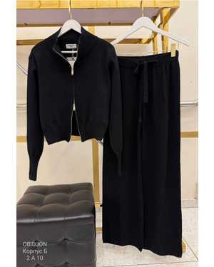 ЖЕНСКИЙ КОСТЮМ ТКАНЬ ВЯЗАНЫЙ