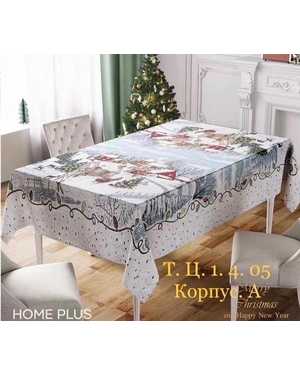 Скатерть новогодняя гобеленовая размер 150*220см