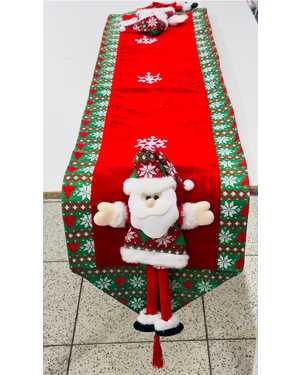 Дорожка новогодний рисунок Материал:Велюр Размер 35 на 180см