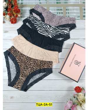 Женские трусики. В упаковке 5шт один размер разные цвета