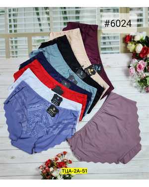 Женские трусики. В упаковке 6шт один размер разные цвета