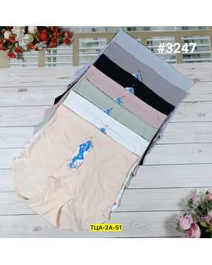 Женские трусики. В упаковке 5шт один размер разные цвета