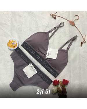 Женский комплект нижнего белья стринги + топ