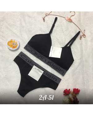 Женский комплект нижнего белья стринги + топ